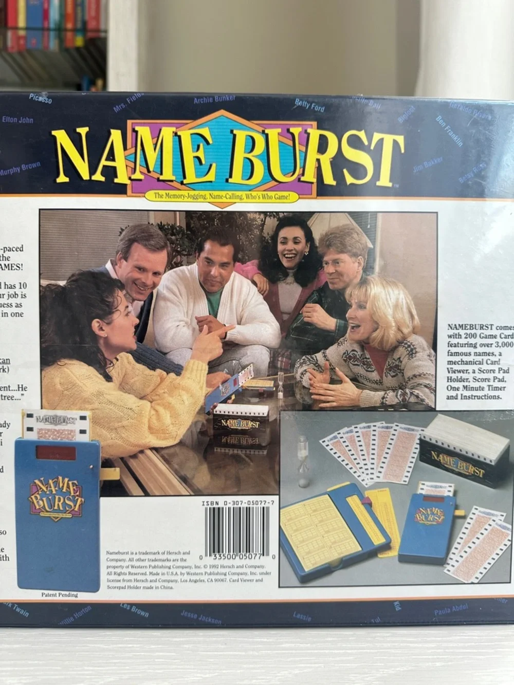 New- Name Burst Board Game - 0307050777